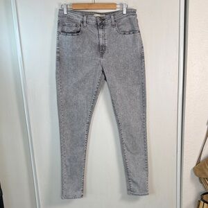 Levi's 721 High Rise Skinny Gray Women's Jeans size 32